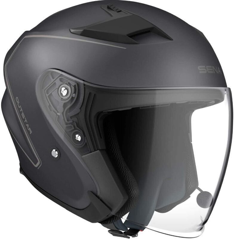 Helmet Sena Outstar Matt Black XL Helmet