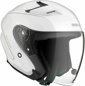 Helmet Sena Outstar Glossy White S Helmet - 1