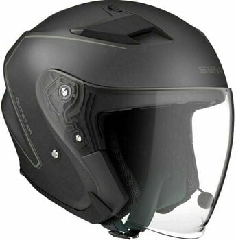Helmet Sena Outstar Matt Black M Helmet - 1