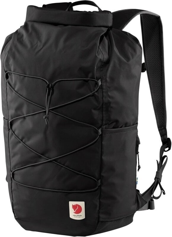 Outdoor Backpack Fjällräven High Coast Rolltop 26 Black Outdoor Backpack