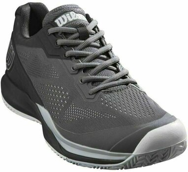 Calçado de ténis para homem Wilson Rush Pro 3.5 Mens Tennis Shoe Grey/Black/Pearl Blue 46 2/3 Calçado de ténis para homem - 1