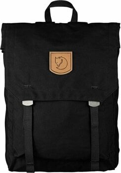 Lifestyle Backpack / Bag Fjällräven Foldsack No. 1 Black 16 L Backpack - 1