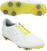 Golfschoenen voor dames Adidas Adizero Tour Womens Golf Shoes White/Yellow UK 5