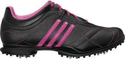 Chaussures de golf pour femmes Adidas Signature Natalie 2 Chaussures de Golf Femmes Black/Black/Snapper UK 6 - 1