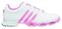 Calzado de golf de mujer Adidas Signature Paula 2 Womens Golf Shoes White/Pink UK 4
