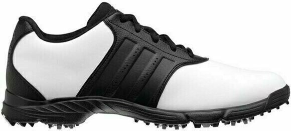 Chaussures de golf pour hommes Adidas Golflite 4 ZL Chaussures de Golf pour Hommes White/Black UK 9,5 - 1