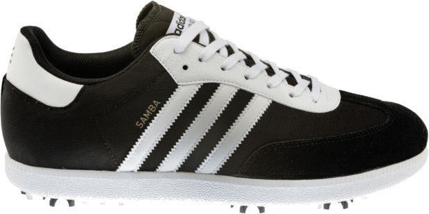 Moški čevlji za golf Adidas Samba Mens Golf Shoes Black UK 10,5