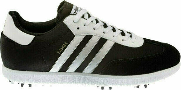 Miesten golfkengät Adidas Samba Mens Golf Shoes Black UK 10,5 - 1