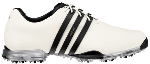 Heren golfschoenen Adidas Adipure Mens Golf Shoes White/Black UK 10
