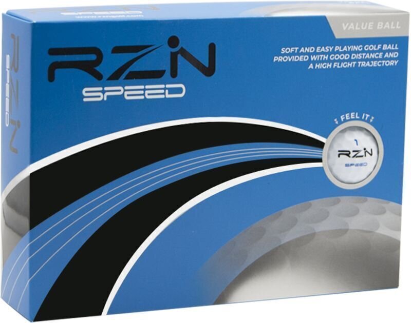 Golfball RZN MS Speed Golf Balls White