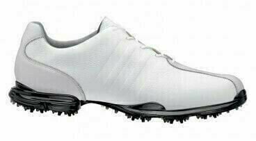 Golfskor för herrar Adidas Adipure Z-Cross Mens Golf Shoes White UK 11 - 1