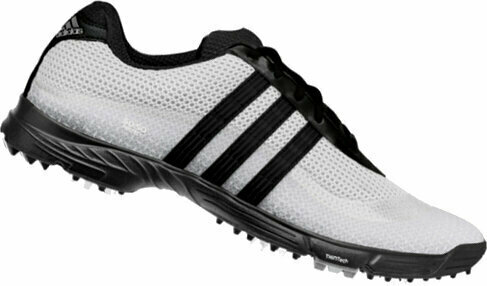 Chaussures de golf pour hommes Adidas Golflite Sport Chaussures de Golf pour Hommes White/Black UK 7,5 - 1