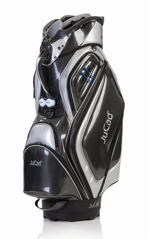 Bolsa de golf Jucad Professional Black/Silver Cart Bag