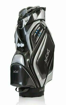 Borsa da golf Cart Bag Jucad Professional Black/Silver Cart Bag - 1