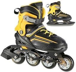 Nils Extreme NH18190 Roller Skates Black-Orange 39-40-41-42-43