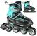 Inline-Skates Nils Extreme NH18190 2in1 Black/Blue 34-38 Inline-Skates