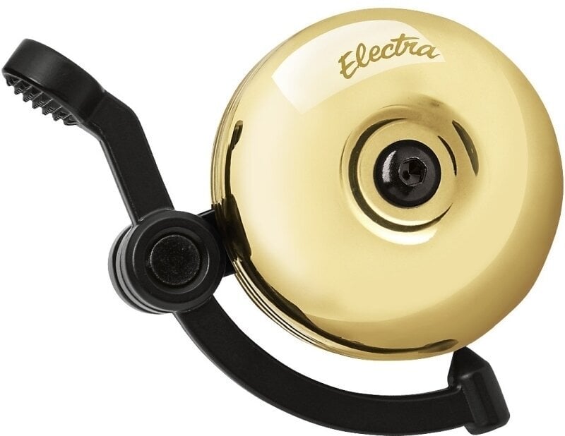 Bicycle Bell Electra Domed Linear Polished Brass Bicycle Bell