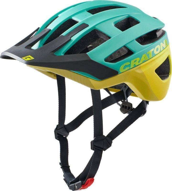 Bike Helmet Cratoni AllRace Green/Yellow Matt S/M Bike Helmet