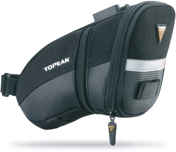 Cyklistická taška Topeak AERO WEDGE PACK + Quick Click Black 0,98-1,31 L