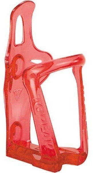 Flaskeholder til cykel Topeak Mono Cage CX Transparent Red Flaskeholder til cykel