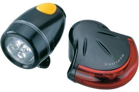 Fietslamp Topeak High Lite Combo II Black Front 60 lm / Rear 5 lm Fietslamp