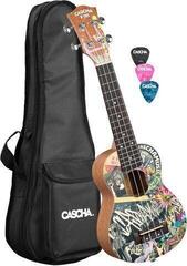 Sopran Ukulele Cascha HH 2600 Art Series Urban Sopran Ukulele