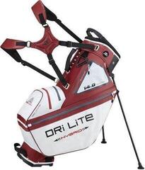 Big Max Dri Lite Hybrid Tour Stand Bag White/Merlot