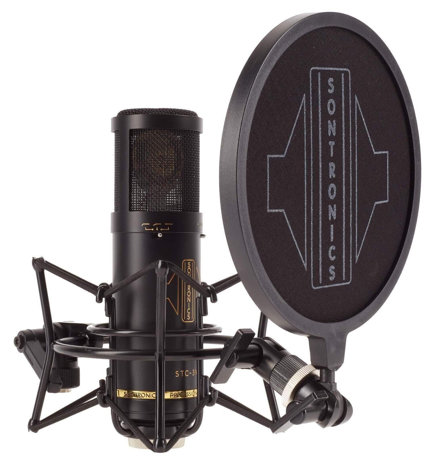 Studio Condenser Microphone Sontronics STC-3X Pack BK Studio Condenser Microphone