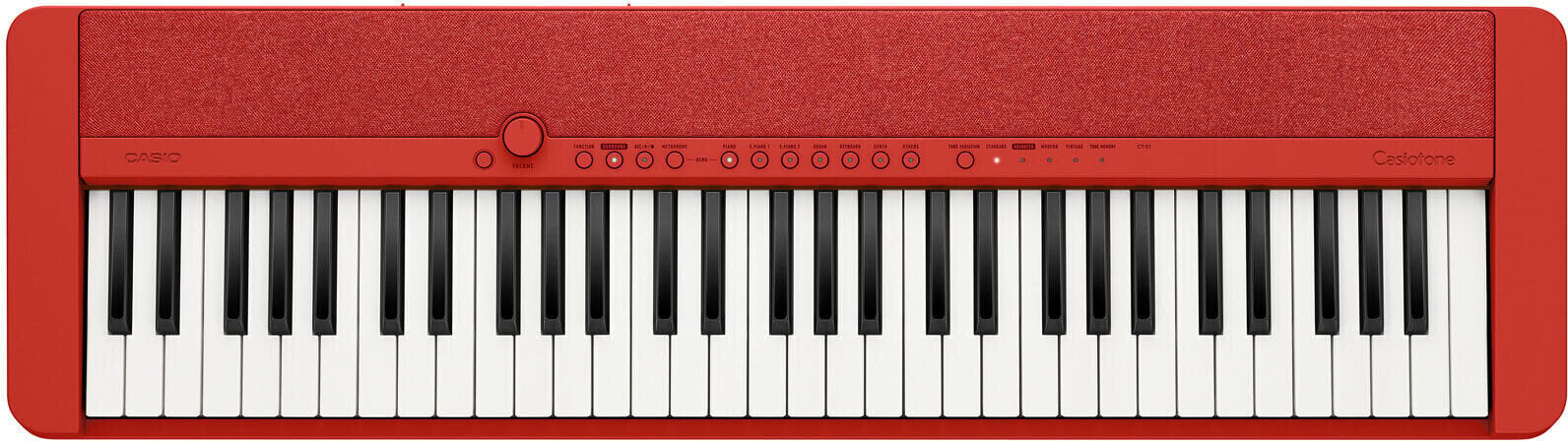 Keyboard z dinamiko Casio CT-S1 RD