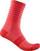 Kerékpáros zoknik Castelli Superleggera W 12 Sock Brilliant Pink S/M Kerékpáros zoknik