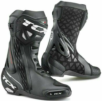 Motorcycle Boots TCX RT-Race Black 43 Motorcycle Boots - 1