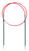 Apskrita adata Addi Circular Knitting Square Needle 717-7 40cm 2mm