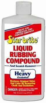 Fiberglass Cleaner Star Brite Liquid Rubbing Compound For Heavy Oxidation 473ml - 1
