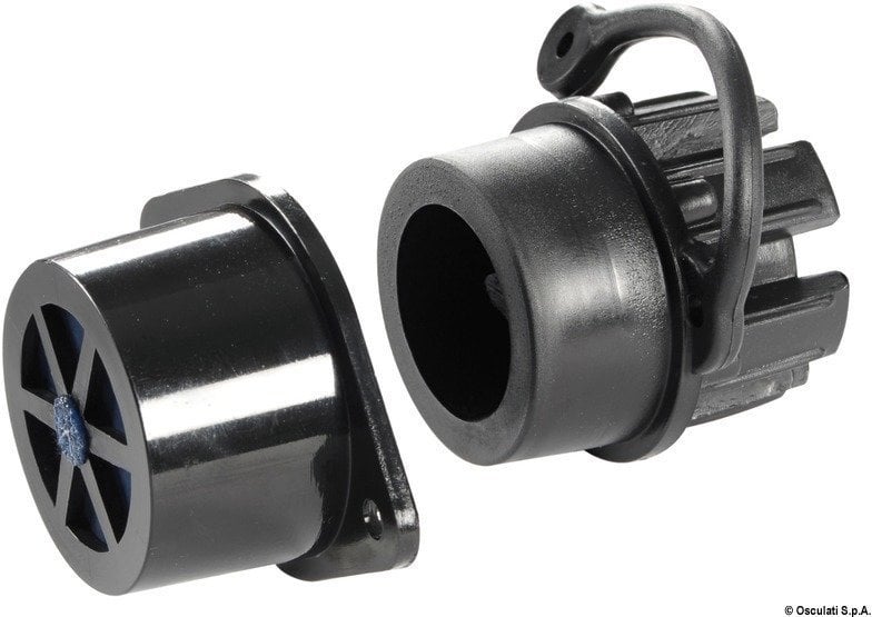 Schlauchboote - Zubehör Osculati Drain plug fitted with valve for rubber dinghies 36mm