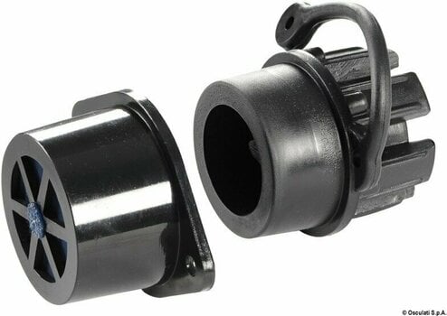 Inflatable Boats Accessories Osculati Drain plug fitted with valve for rubber dinghies 36mm - 1
