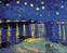 Maľovanie podľa čísel Zuty Maľovanie podľa čísiel Hviezdna noc nad Rhone (Van Gogh)