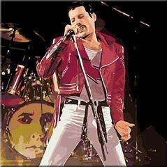 Pintura por números Zuty RTMT-Z5083 Freddie On Stage