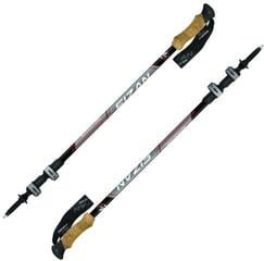 Štapovi za trekking Fizan Adventure Black/Grey 70 - 140 cm Trekking štapovi