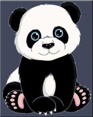 Schilderen op nummer Zuty RTMT-panda Panda