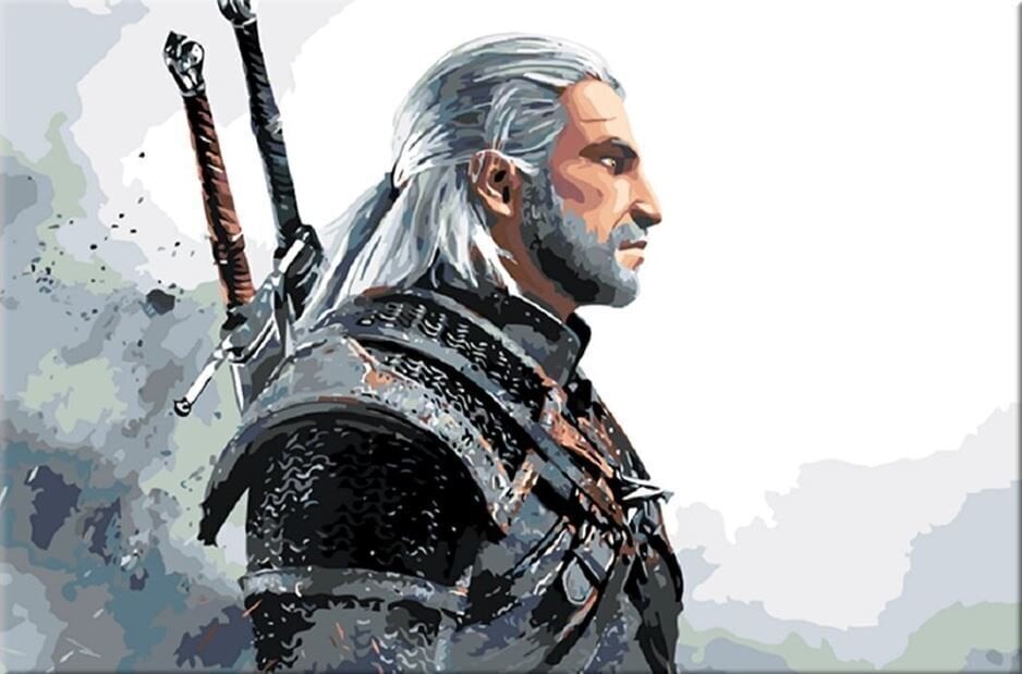 Painting by Numbers Zuty Painting by Numbers Witcher