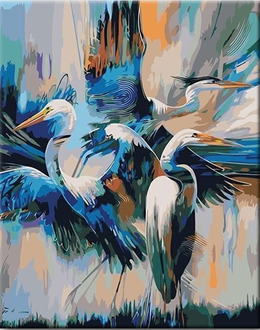 Painting by Numbers Zuty Painting by Numbers Herons