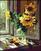 Painting by Numbers Zuty Painting by Numbers Sunflowers in a Vase