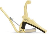 Kyser KGEFOWA Fender Quick-Change Olympic White Capodastre pour guitare accoustique
