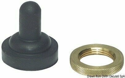 Marine Switch Osculati Watertight cover made of rubber for tumbler switches - 1