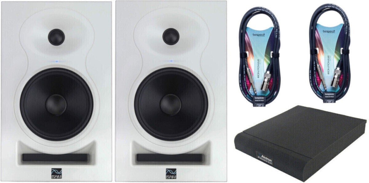 2-obsežni aktivni studijski monitor Kali Audio LP-6 White SET