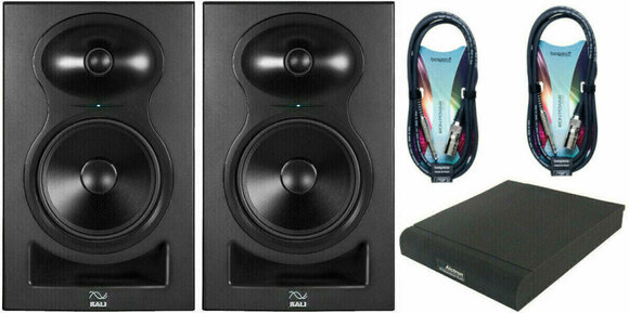 2-utas stúdió monitorok Kali Audio LP-6 Black SET - 1