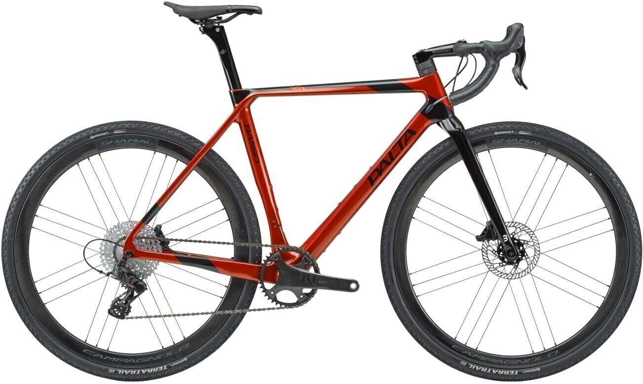 Cyklar för grus/cyklocross Basso Palta Lava Sram Rival 1x11 Lava Red S Sram 2021