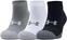 Ponožky Under Armour UA Heatgear Low Cut 3pk Ponožky White/Grey/Black L