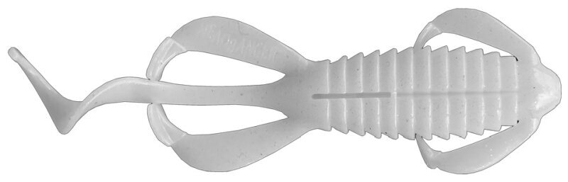 Softbaits Headbanger Lures BangerLizard Pearl White 8,6 cm 4 g