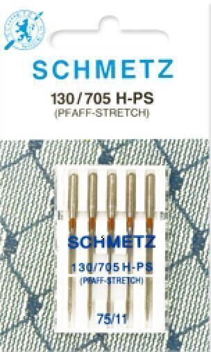 Needles for Sewing Machines Schmetz 130/705 H-PS VMS 75 Single Sewing Needle